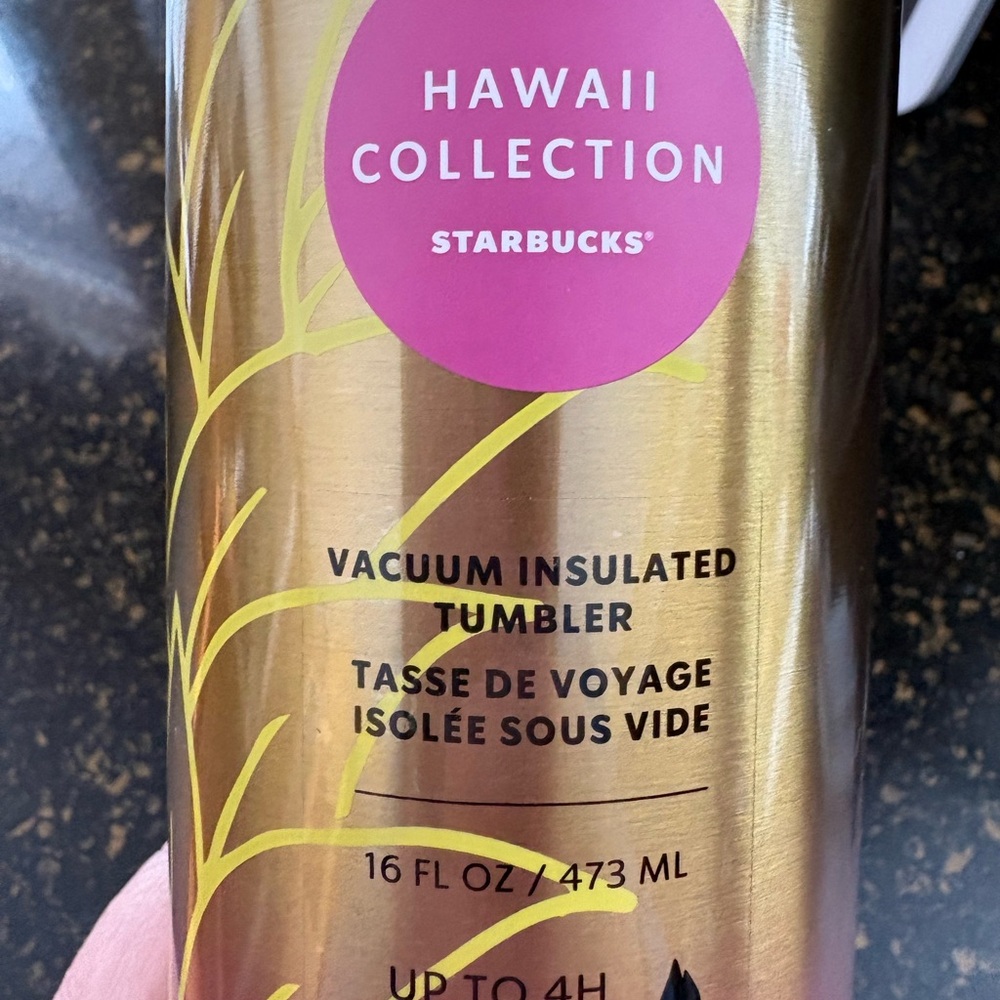 Hawaii Starbucks vacuum insulated tumbler - Picture 5 of 7